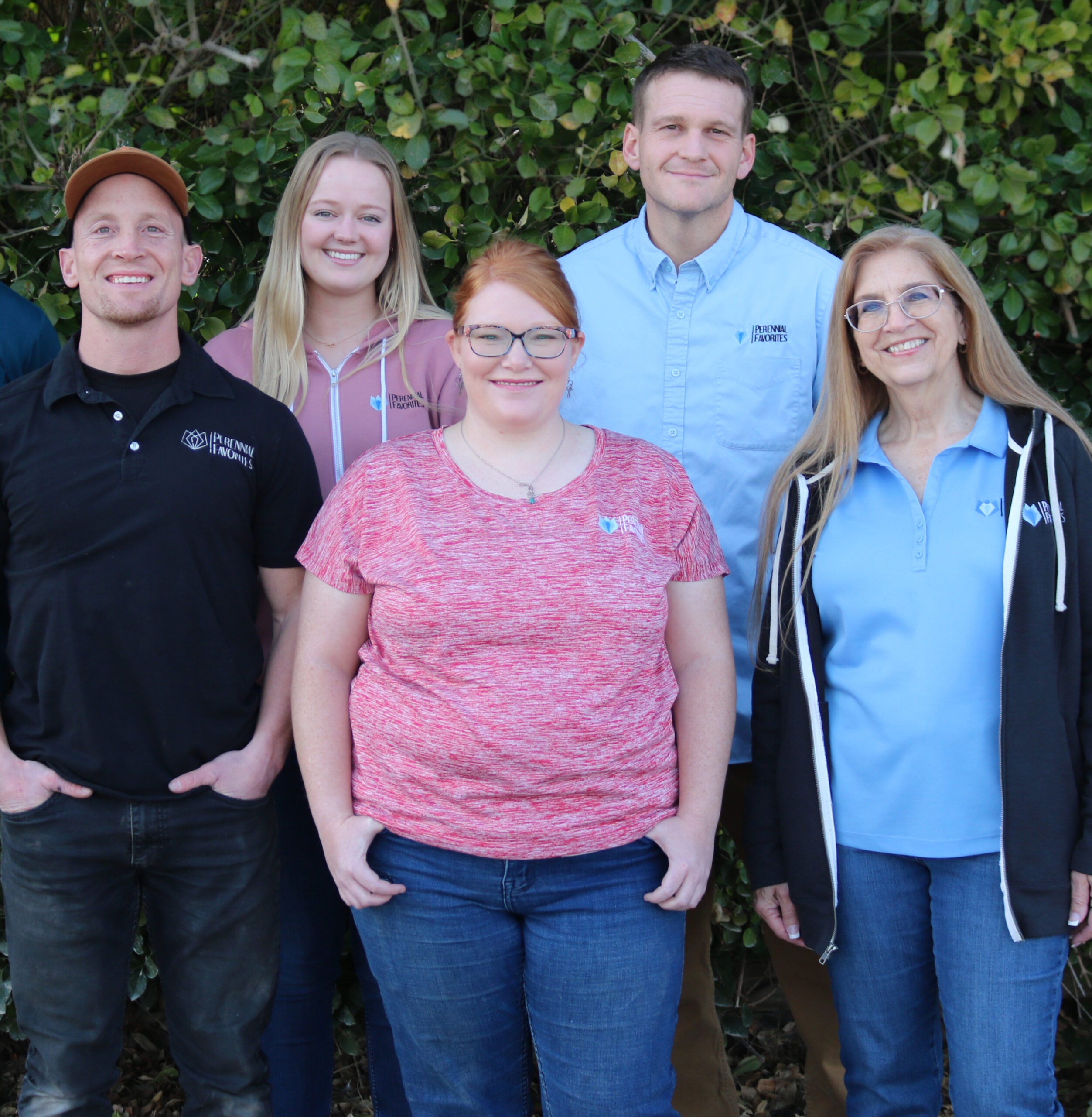 The Perennial Favorites sales team